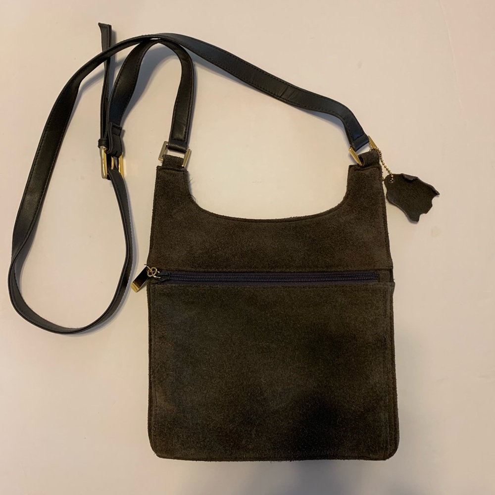 Giani Bernini suede bag